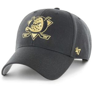 47 Nhl Anaheim Ducks Metallic Mvp Snapback Cap Black One Size male 47 Nhl Anaheim Ducks Metallic Mvp Snapback Cap Black One Size male