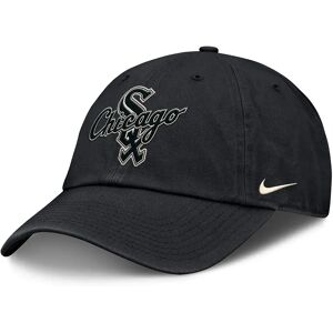 Nike Mlb Chicago White Sox Statement Club Unstructured Cap Black 00A M-L male Nike Mlb Chicago White Sox Statement Club Unstructured Cap Black 00A M-L male