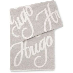 Hugo Boss Byanca 40*180 Scarf Medium Grey 034 One Size Women Hugo Boss Byanca 40*180 Scarf Medium Grey 034 One Size Women