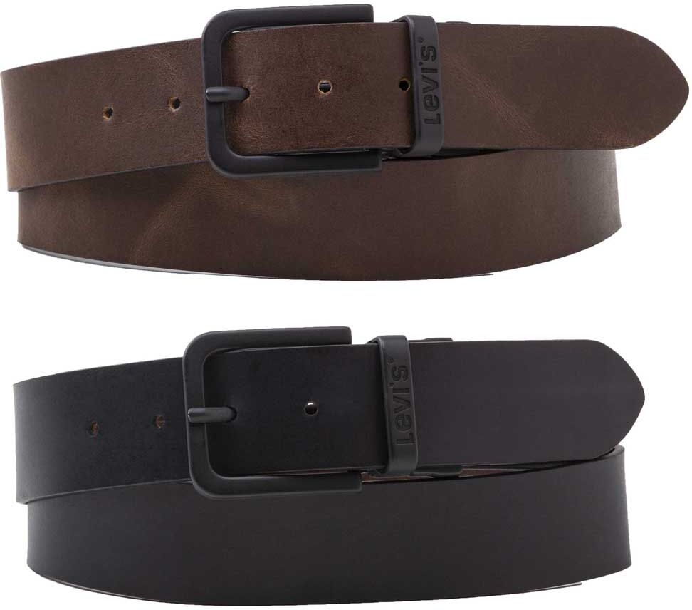 Levi's Accessories Reversible Core Metal Belt Regular Black 85 cm Men,