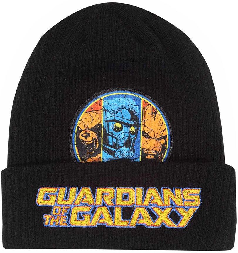 Heroes Inc Marvel Comics Guardians Of The Galaxy Title Beanie Black One Size male