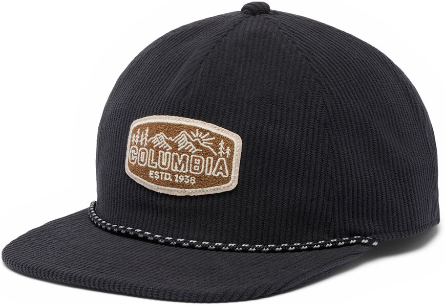 Columbia Packsaddleâ„¢ Corduroy Snapback Cap Black / Chenille Patch One Size male