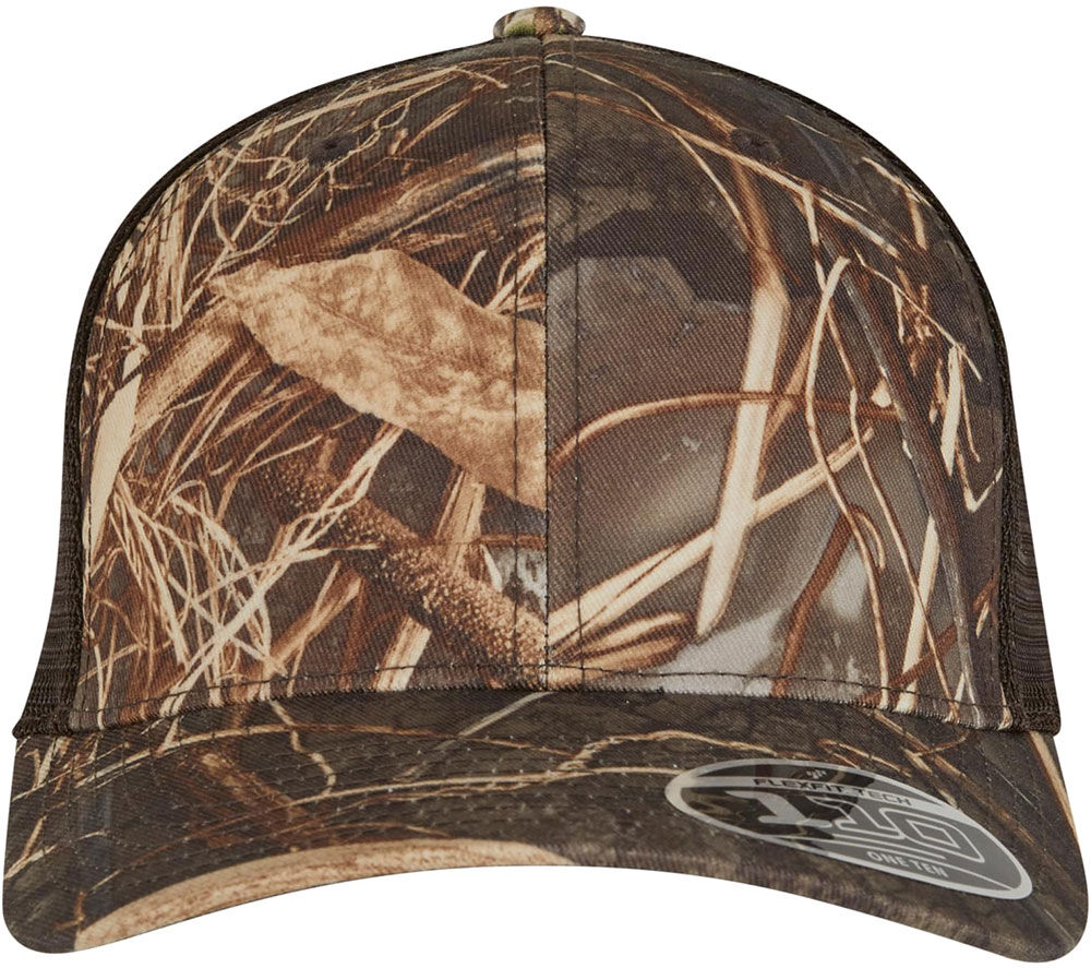 Flexfit 110 Mesh Realtree Camo Cap Brown One Size male