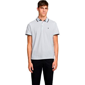 Jack & Jones Epaulos Short Sleeve Polo White XL Men