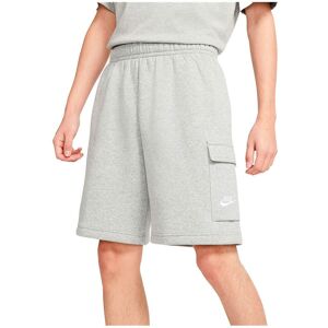 Nike Sportswear Club Cargo Shorts Dark Grey Heather / Matte Silver / White L Men