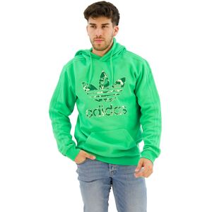 adidas Originals Graphics Camo Infill Hoodie Semi Screaming Green M Men