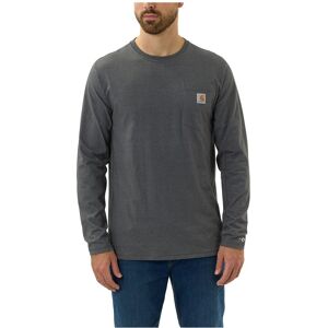 Carhartt Force Flex Pocket Relaxed Fit Long Sleeve T-shirt Carbon Heather S Men