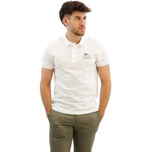 Lacoste Ph1136 Short Sleeve Polo White M Men