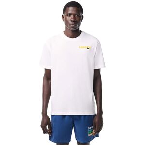 Lacoste Th7544 Short Sleeve T-shirt White 4 Men