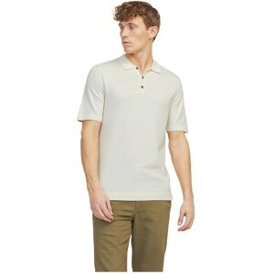 Jack & Jones Emil Knit Short Sleeve Polo Cloud Dancer L Men
