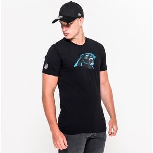 New Era Nfl Regular Carolina Panthers Short Sleeve T-shirt Black M Men