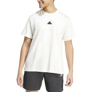 adidas Brand Love Short Sleeve T-shirt Off White S Men