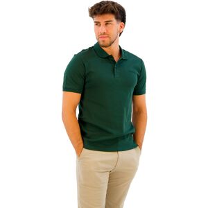 Calvin Klein Smooth Cotton Slim Short Sleeve Polo Midnight Forest S Men