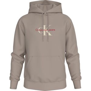 Calvin Klein Jeans Distressed Monologo Hoodie Goat L Men