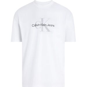 Calvin Klein Jeans Hero Monogram Short Sleeve T-shirt Brilliant White S Men