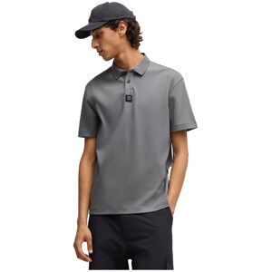 Hugo Boss Deabono D 10261766 Short Sleeve Polo Open Grey M Men