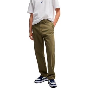 Hugo Boss Zayn242 01 Blue Chino Pants Open Green 29 Men