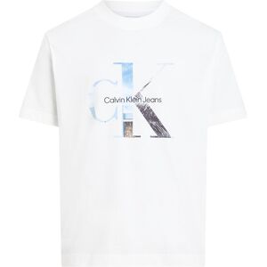 Calvin Klein Jeans Photo Monogram Short Sleeve T-shirt Bright White S Men