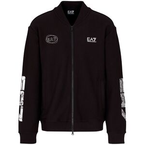 Ea7 Emporio Armani 7m000314_af13527 Full Zip Sweatshirt Black S Men