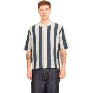 Jack & Jones Tyler Short Sleeve Polo Sea Salt / Stormy Weather S Men