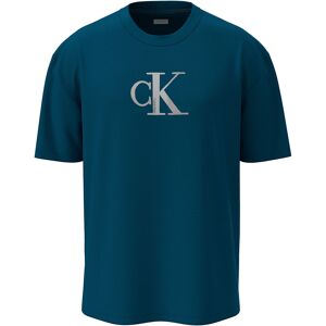 Calvin Klein Jeans Graphic Monogram Classic Short Sleeve T-shirt Blue Denim S Men