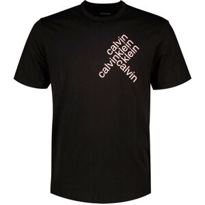 Calvin Klein Jeans Graphic World Short Sleeve T-shirt Black L Men