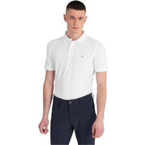 Calvin Klein Golf Planet Short Sleeve Polo White S Men