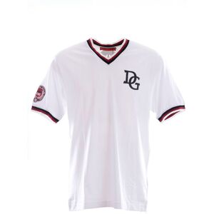 Dolce & Gabbana 734448 Short Sleeve V Neck T-shirt White S Men
