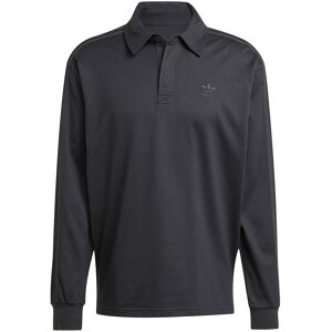 adidas Originals Adicolor Rugby Long Sleeve Polo Black / Black S Men