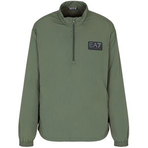 Ea7 Emporio Armani Train Core Id Nylon Half Zip Sweatshirt Green M Men