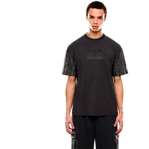 Ea7 Emporio Armani Train Graphic Series Monogram Infill Short Sleeve T-shirt Grey M Men