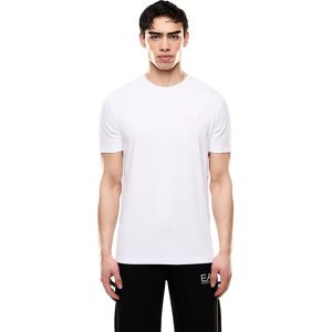 Ea7 Emporio Armani Train Gold Label Vi Pa Short Sleeve T-shirt White 3XL Men