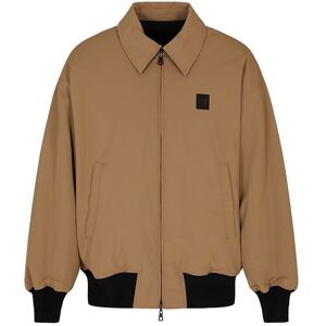 Ea7 Emporio Armani Train Soccer Bomber Jacket Tigers Eye M Men