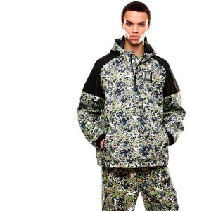 Ea7 Emporio Armani Train Visibility Graphic Jacket Fancy Green New Camo L Men