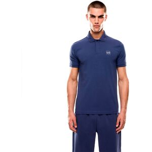 Ea7 Emporio Armani Train Visibility St Short Sleeve Polo Blue / UA029 M Men