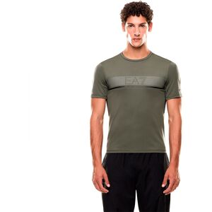 Ea7 Emporio Armani Vigor 7 Big Logo Short Sleeve T-shirt Green / U8100 L Men