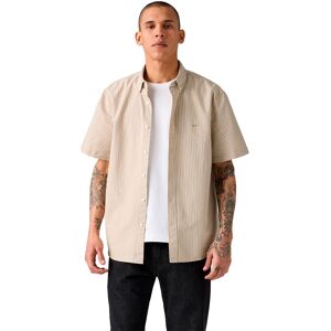 Levi´s ® Authentic Short Sleeve Shirt Waylon Stripe Harvest Gold L Men
