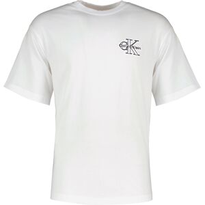 Calvin Klein Jeans Lv04rc856g Short Sleeve T-shirt Brilliant White S Men