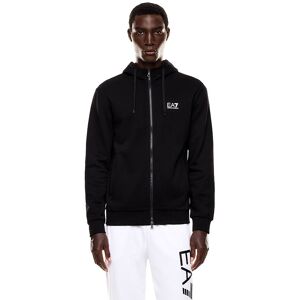 Ea7 Emporio Armani 8npm38_pjvtz Full Zip Sweatshirt Black S Men