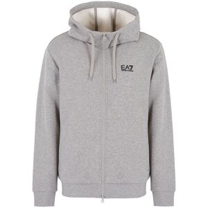 Ea7 Emporio Armani 8npm38_pjvtz Full Zip Sweatshirt Medium Grey Melange XL Men