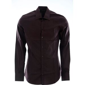 Dolce & Gabbana 735205 Long Sleeve Shirt Dark Purple 40 Men