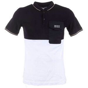 Dolce & Gabbana 745483 Short Sleeve Polo Black 48 Men