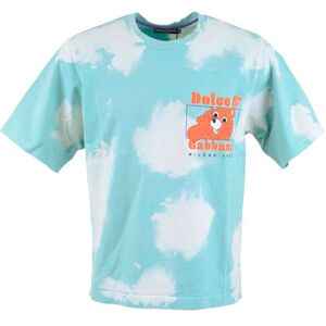 Dolce & Gabbana 745781 Short Sleeve T-shirt Light Blue 48 male