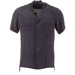 Dolce & Gabbana 746516 Short Sleeve Shirt Dark Blue 38 Men
