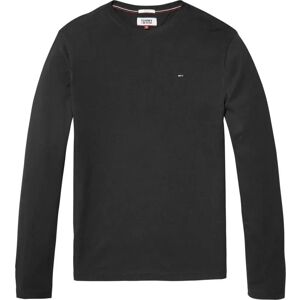 Tommy Jeans Original Ribbed Organic Cotton Long Sleeve T-shirt Tommy Black L Men Tommy Jeans Original Ribbed Organic Cotton Long Sleeve T-shirt Tommy Black L Men