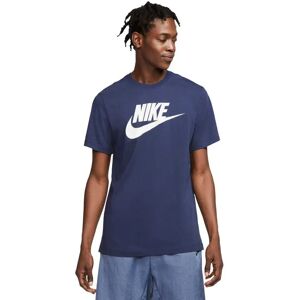 Nike Sportswear Icon Futura Short Sleeve T-shirt Midnight Navy / White S Men Nike Sportswear Icon Futura Short Sleeve T-shirt Midnight Navy / White S Men