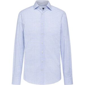 Hackett Two Colour Cotton London Ggham Long Sleeve Shirt Sky / Blue XL Men Hackett Two Colour Cotton London Ggham Long Sleeve Shirt Sky / Blue XL Men