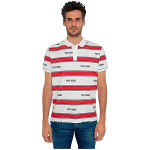 Pepe Jeans Bart Short Sleeve Polo Off White L Men Pepe Jeans Bart Short Sleeve Polo Off White L Men