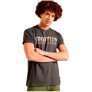 Superdry Frontier Graphic Box Fit Short Sleeve T-shirt Surplus Goods Olive M Men Superdry Frontier Graphic Box Fit Short Sleeve T-shirt Surplus Goods Olive M Men