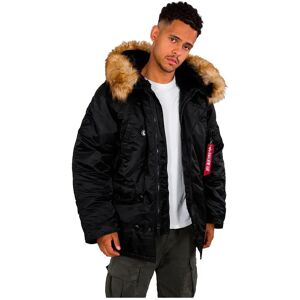 Alpha Industries N3b Jacket Black 2XL Men Alpha Industries N3b Jacket Black 2XL Men